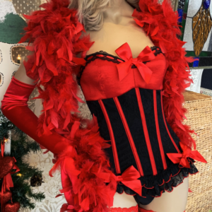Red & Black Corset